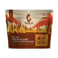 Кус-кус марокканський IDLO з веганським кебабом