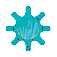 Надувна платформа для йоги Aqua Marina Yoga Dock 9′6″ Summer Vacation