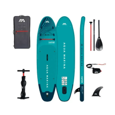 Надувна SUP дошка Aqua Marina Vapor 10′4″ All-around iSUP w/aluminum Sports III paddle Aqua Splash
