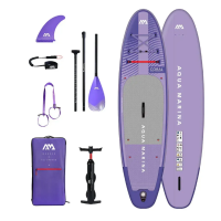 Надувна SUP дошка Aqua Marina Coral 10′2″Advanced All-around iSUP w/carbon-fiberglass Night Fade