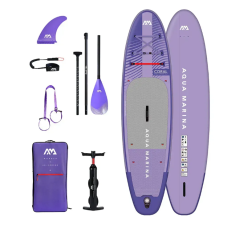 Надувна SUP дошка Aqua Marina Coral 10′2″Advanced All-around iSUP w/carbon-fiberglass Night Fade