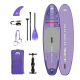 Надувна SUP дошка Aqua Marina Coral 10′2″Advanced All-around iSUP w/carbon-fiberglass Night Fade