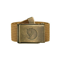 Пояс FJALLRAVEN Canvas Brass Belt 4 cm, Buckwheat Brown