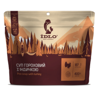 Суп гороховий IDLO з індичкою