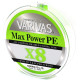 Шнур Varivas MAX Power PE X8 Lime Green 150m 10.8kg 0.185mm #1.2