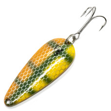 Блешня Dardevle Rokt Imp 55mm 21g #Orange/Green Perch Scale