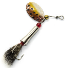 Блешня Dardevle Notangle Spinner 3g #Brown Trout