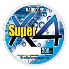 Шнур Duel Hardcore Super X4 200m 5Color 8kg 0.17mm #1.0