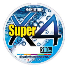 Шнур Duel Hardcore Super X4 200m 5Color 10kg 0.21mm #1.5