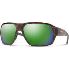 Окуляри сонцезахісні Smith Optics Deckboss Matte Tortoise Polar Green Mirror