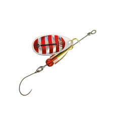 Блешня Cormoran Bullet Single Hook №2 4g #Silver/Red dots