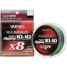 Шнур Varivas Avani Jigging Max Power X8 10*10 Multicolor 200m 7.5kg 0.148mm #0.8