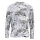 Реглан Simms SolarFlex Crewneck Prints Cloud Camo Grey L