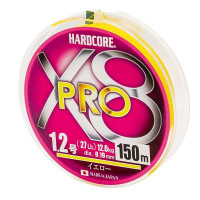 Шнур Duel Hardcore X8 PRO 150m 0.19mm 12.0kg #1.2