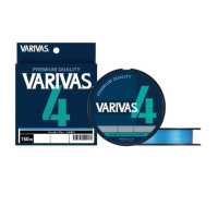 Шнур Varivas PE Line X4 Water Blue 150m 6.79kg 0.148mm #0.8