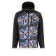 Куртка Viverra Softshell Infinity Hoody Black Camo Orange L