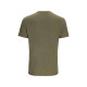 Футболка Simms Stacked Logo Bass T-Shirt Military Heather XL