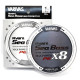 Шнур Varivas Avani SeaBass Max Power X8 Stealth Gray 150m 10.8kg 0.185mm #1.2