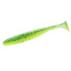 Силікон Daiwa Tournament D`Fin 100mm 7pc #Chartreuse Ayu