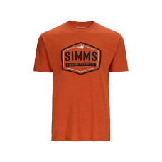 Футболка Simms Fly Patch T-Shirt Adobe Heather L