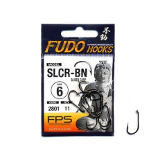 Гачки Fudo Slider Carp Black 6