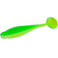 Силікон Lunker City Grubster 2.75" #174 LIMETREUSE 10шт.