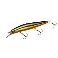 Воблер Daiwa Steez Minnow 110SP-SR 110mm 14.4g #Champagne Black Gold