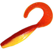 Плаваючий силікон ZMAN Streakz Curly Tailz 4" 5pc #Bleeding Banana