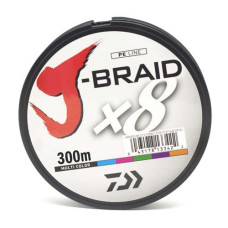 Шнур Daiwa J-Braid X8 300m Multi Color 46.5kg 0.42mm #8.0