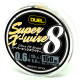 Шнур Duel Super X-Wire 8 150m Silver 12kg 0.19mm #1.2