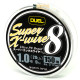 Шнур Duel Super X-Wire 8 150m Silver 12kg 0.19mm #1.2