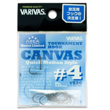 Гачок форелевий Varivas Super Trout Area MLD Tournament Hook Canvas #4 15pcs