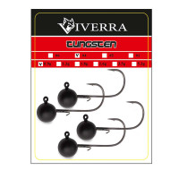 Джигголівка вольфрам Viverra 0,9g #4 Black