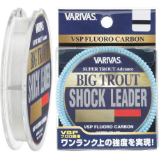 Флюорокарбон Varivas Big Trout Shock Leader VSP Fluoro 30m 6.3kg 0.310mm