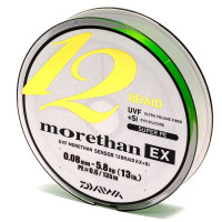 Шнур Daiwa Morethan 12BEX+Si 135m LG 5.8kg 0.08mm #0.6