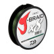 Шнур Daiwa J-Braid X8 150m Dark Green 12.0kg 0.18mm #1.5