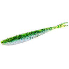 Силікон Lunker City Fin-S Fish 4" #79 Green Shad Flash 10шт.