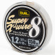 Шнур Duel Super X-Wire 8 150m 0.13mm 5.8kg Silver #0.6