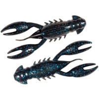 Плаваючий силікон ZMAN Pro Crawz 3.5" 3pc #Black Blue Flake