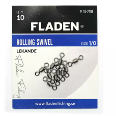 Вертлюжок Fladen Rolling Swivel size 1/0 5pc