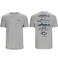 Футболка Simms Species T-Shirt Cinder Heather XL