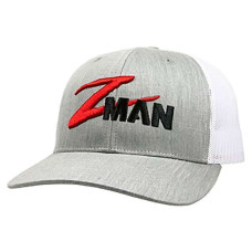 Кепка ZMAN Structured Trucker Hat Gray/White