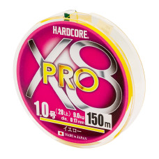 Шнур Duel Hardcore X8 PRO 150m 0.17mm 9.0kg #1.0