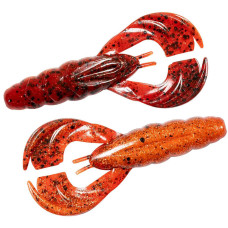 Плаваючий силікон ZMAN Hella Crawz 3pc #Fire Craw