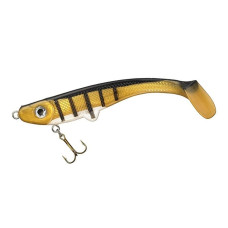 Силікон Fladen Maxximus Predator Softy Conrad 20 cm 55gr Black/Striped Yellow/White