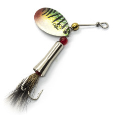 Блешня Dardevle Notangle Spinner 3g #Black Perch