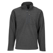 Реглан Simms Rivershed Quarter Zip Carbon XXL