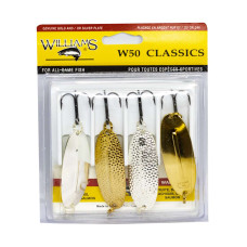 Набір блешень Williams Classic 4-Pack W50 Kit