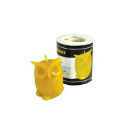 Форма силіконова для свічок - сова 5см.