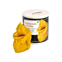 Форма силіконова для свічок - Ведмідь з бочкою